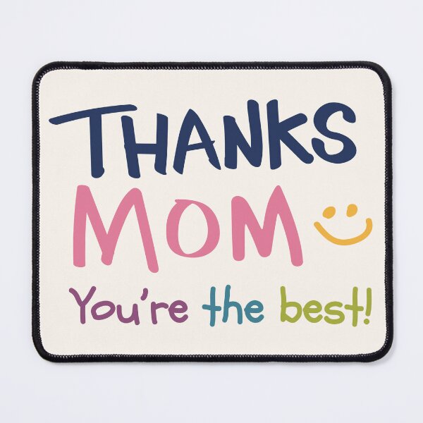 Item preview, Thanks Mom You’re The Best Cute Kids Handwriting designed and sold by Katherine Ann.