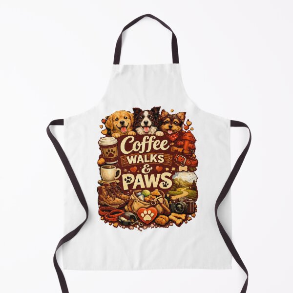 Item preview, Coffee Walks With Paws designed and sold by Heneleena.