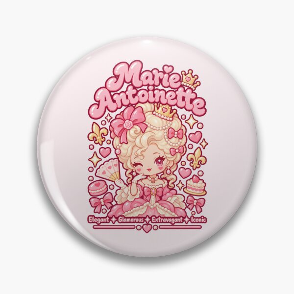 Artikelvorschau, Marie Antoinette Kawaii Queen – Pink Rococo Royalty entworfen und verkauft von MetaModel Editions.