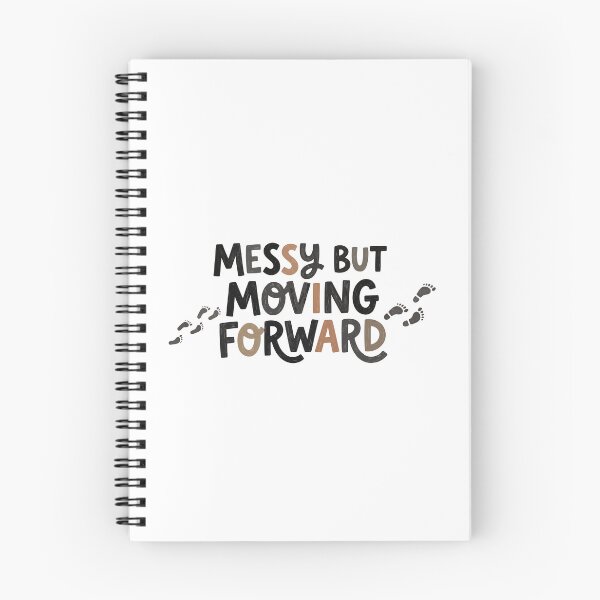Item preview, Messy But Moving Forward Typography Art designed and sold by AIG - Andrei Ilie Graphics.