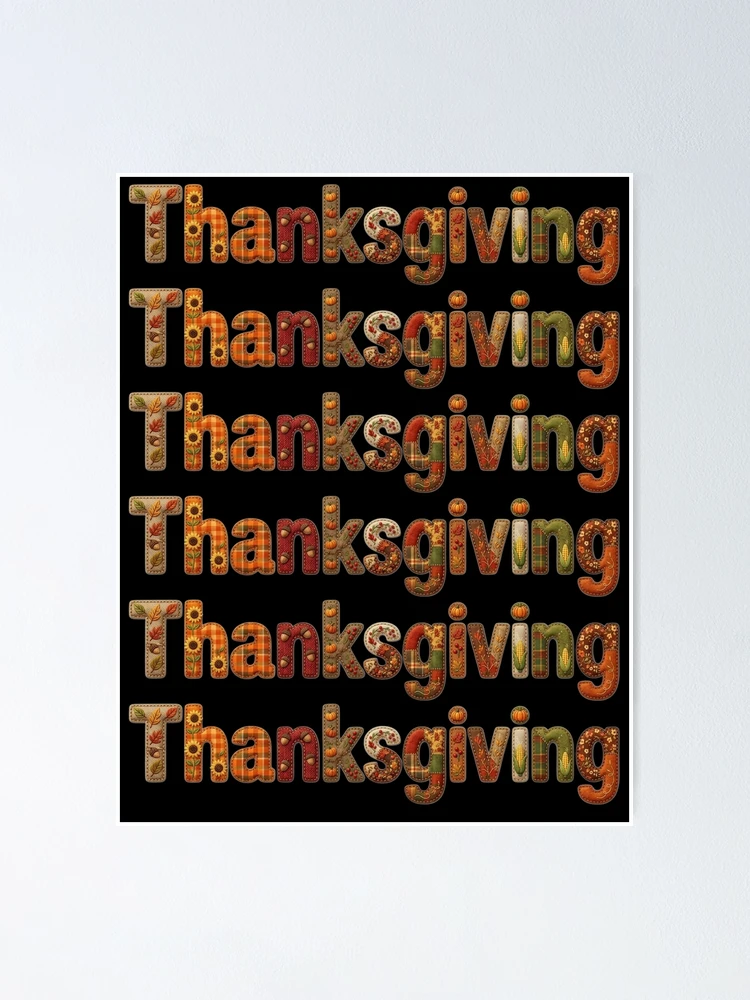 Thumbnail 1 of 3, Poster, Thanksgiving designed and sold by ReneMM.