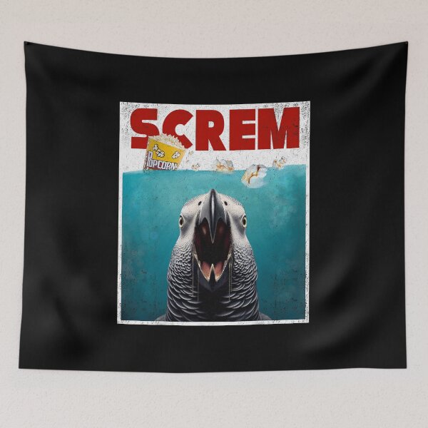 Item preview, African Grey Parrot Psittacus Bird (7) designed and sold by DavetteJungle.