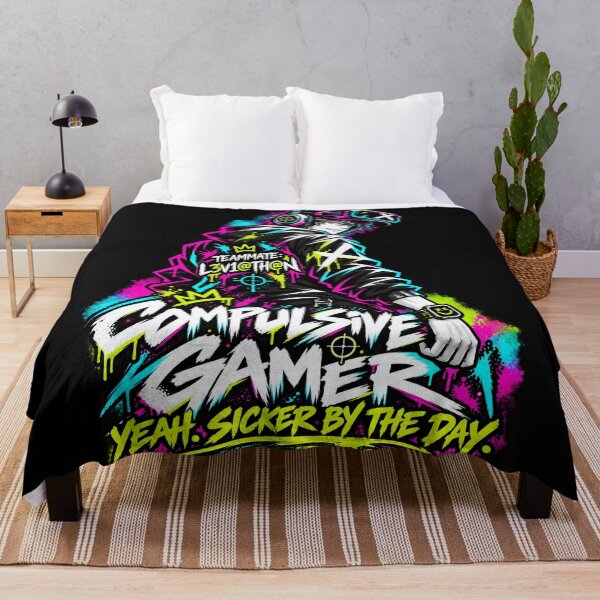 Item preview, Compulsive Gamer — Yeah. Sicker by the Day. designed and sold by VisualWeight.