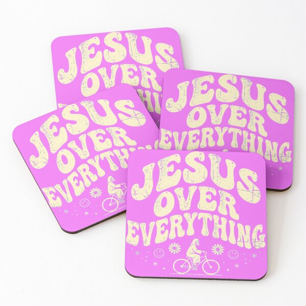 Item preview, Jesus Over Everything Retro Faith Christian designed and sold by Yellowriversss.