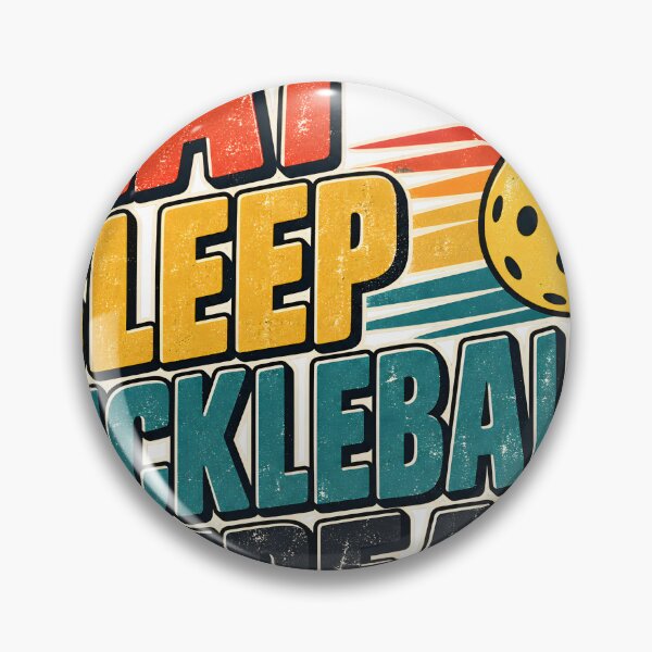 Item preview, Eat Sleep Pickleball Repeat Vintage Typography designed and sold by JAZZY-DESIGN.