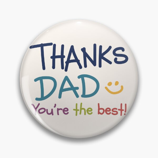 Item preview, Thanks Dad You’re The Best Cute Kids Handwriting designed and sold by Katherine Ann.