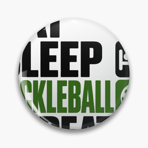 Item preview, Eat Sleep Pickleball Repeat Minimal Icons designed and sold by JAZZY-DESIGN.