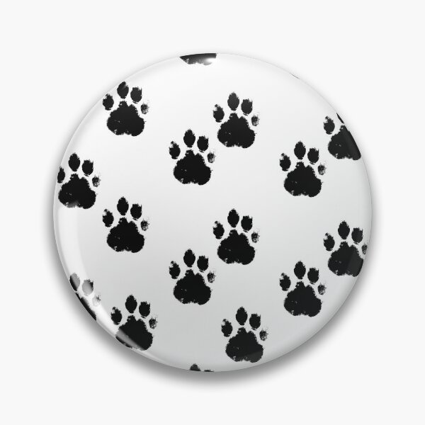Item preview, Minimalist Animal Paw Prints Repeating Pattern designed and sold by VirellonInk.