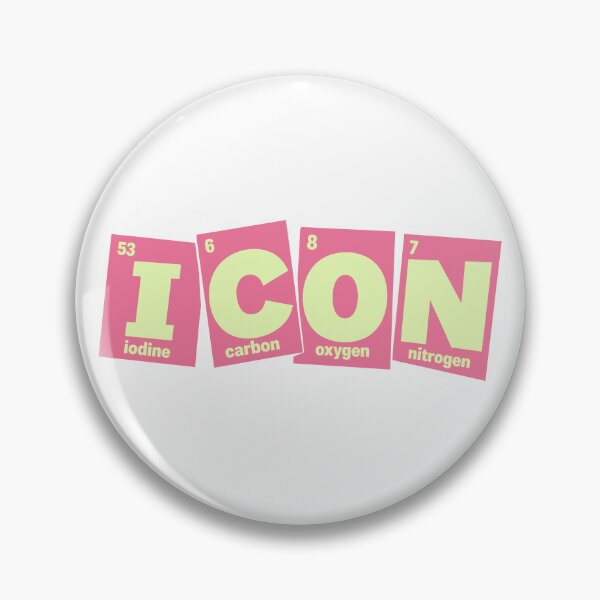 Item preview, ICON Funny Chemical Elements designed and sold by J-Style-Design.