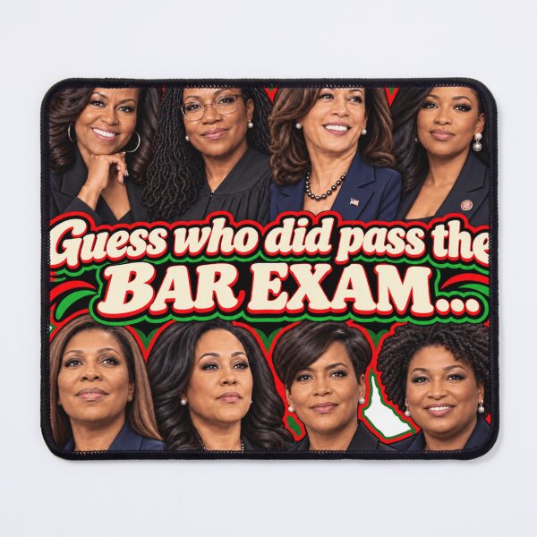 Item preview, Guess Who Did Pass the Bar Exam — Black Women in Law designed and sold by SideProjectSoc.