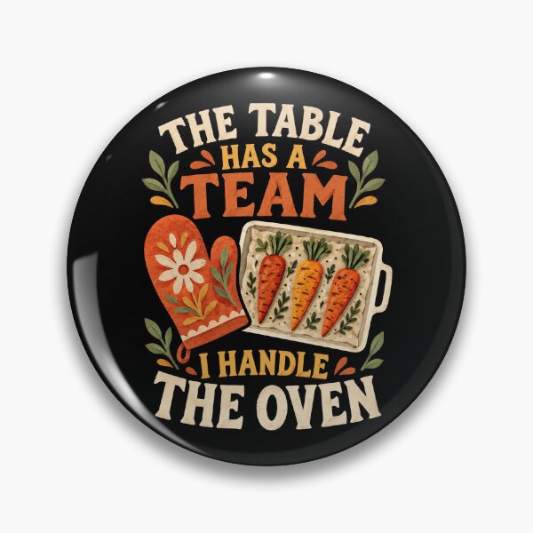 Item preview, Thanksgiving Oven Role Matching Dinner Crew designed and sold by Katalice Design.
