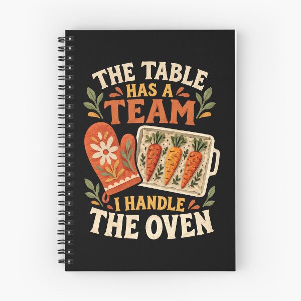 Item preview, Thanksgiving Oven Role Matching Dinner Crew designed and sold by Katalice Design.