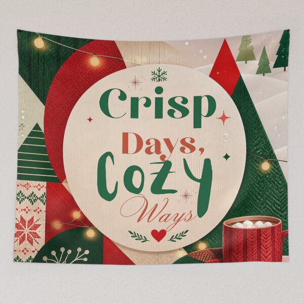 Item preview, Copy of Crisp Days, Cozy Ways Text design designed and sold by FlowerSeller1.