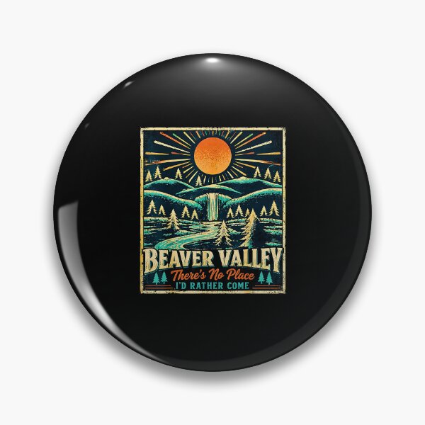 Item preview, Theres No Place Id Rather Be Than Beaver Valley Funny Humor designed and sold by Brasovbit.