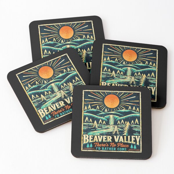 Item preview, Theres No Place Id Rather Be Than Beaver Valley Funny Humor designed and sold by Brasovbit.