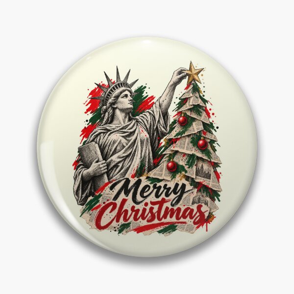 Artikelvorschau, Liberty setzt einen Stern auf den Weihnachtsbaum entworfen und verkauft von TaruHonu.