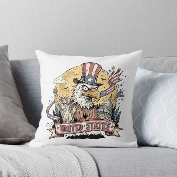 Item preview, Patriotic American Eagle Vintage Americana Art designed and sold by EdwinkOne.