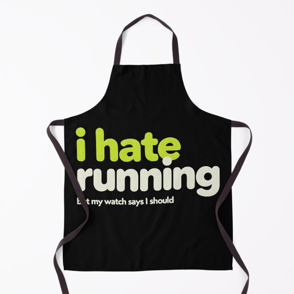 Item preview, I Hate Running But My Watch Says I Should Funny Fitness designed and sold by Per My Last Nerve Studio.