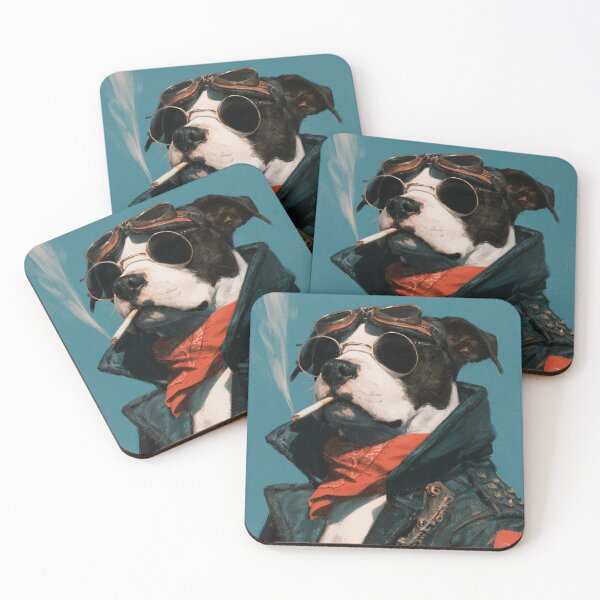 Item preview, Cool hipster dog designed and sold by dcrc.