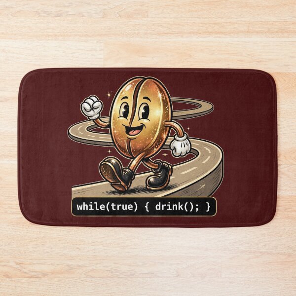 Item preview, Funny Programmer Coffee Cartoon Sticker Pack ​  designed and sold by Roseleals.