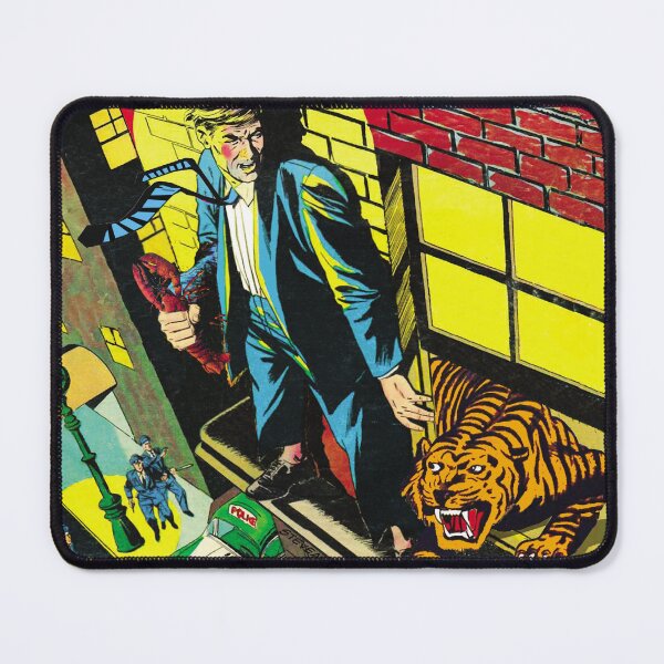 Item preview, Man on Ledge with Tiger  designed and sold by AylettClobber.