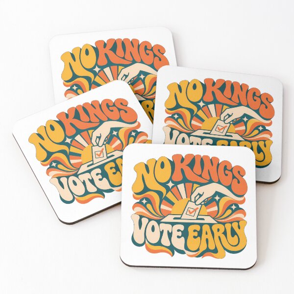 Item preview, No King Vote Early Democracy Now designed and sold by chattsuede.