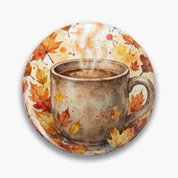 Item preview, Coffee in autumn  designed and sold by Tonyasartprints.