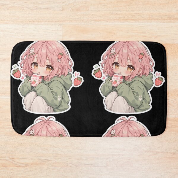 Item preview, Cozy Anime Christmas Club, Cute Chibi Winter Art designed and sold by TulipsArtDesigns .