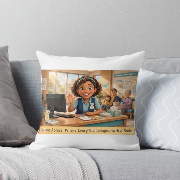 Item preview, Patient Access Representative Art Print, Medical Front Desk Gift, Healthcare Registration Gift designed and sold by AngilGurl67.