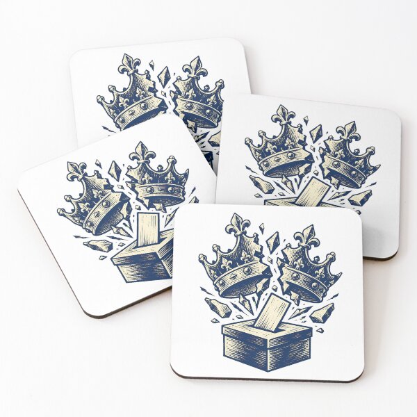 Item preview, Vote Breaks Crown Election Day Democracy Power designed and sold by chattsuede.