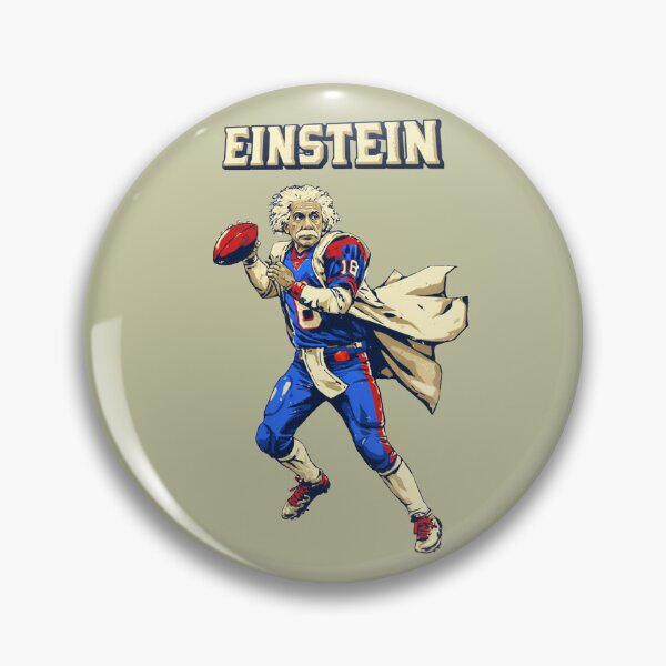 Item preview, Albert Einstein Quarterback designed and sold by Jungle Mantis.
