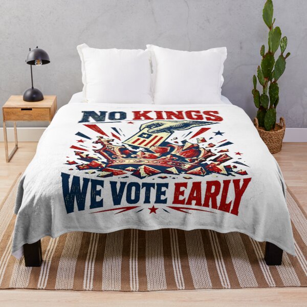 Item preview, No King Vote Early American Patriotism designed and sold by chattsuede.