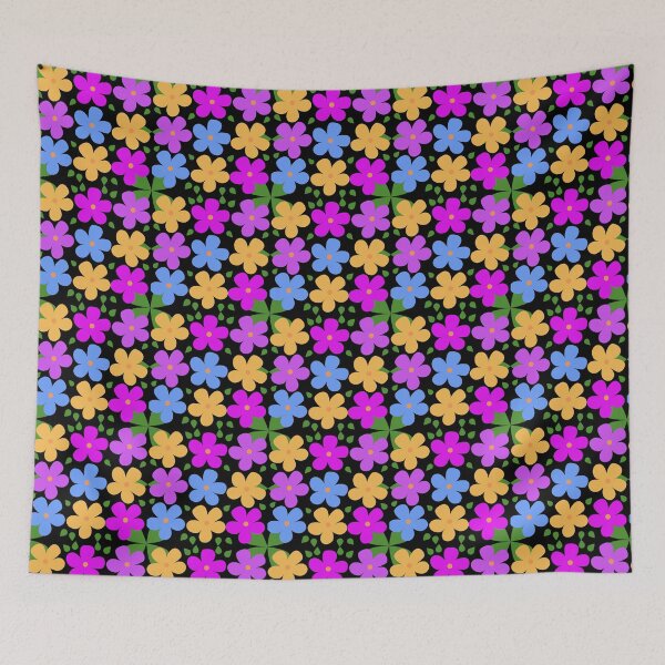 Item preview, Colorful Flowery Seamless Pattern designed and sold by SuzanaTArt.