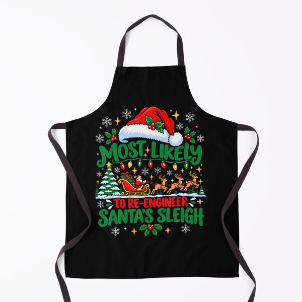 Item preview, Most Likely To Re-Engineer Santa's Sleigh designed and sold by snailslowdance.