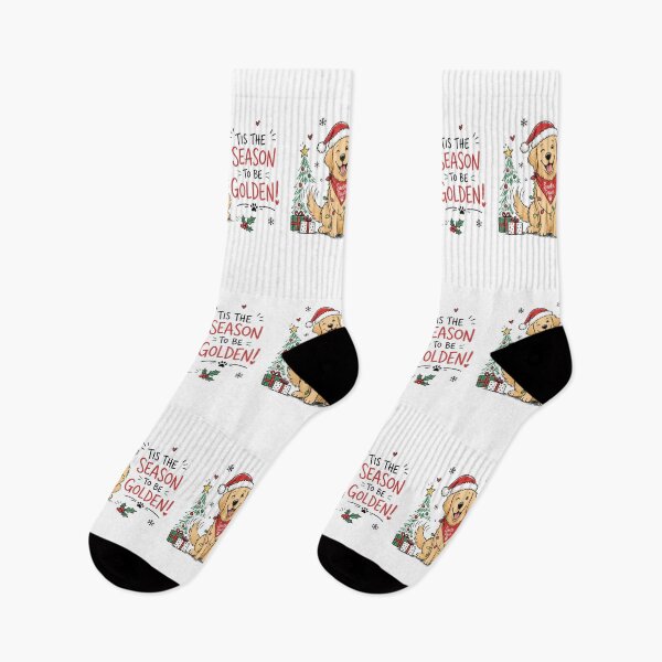 Item preview, Tis The Season To Be Golden Retriever Christmas designed and sold by AVStore28.