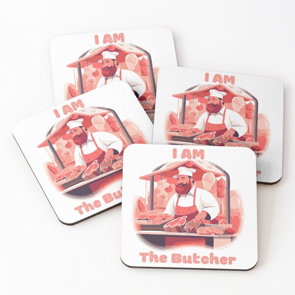 Item preview, I Am The Butcher Vintage Retro Butcher Shop Meat Lover designed and sold by lahmar-abbou.