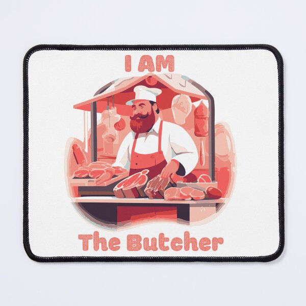 Item preview, I Am The Butcher Vintage Retro Butcher Shop Meat Lover designed and sold by lahmar-abbou.