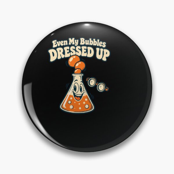 Item preview, Even My Bubbles Dressed Up Chemistry Flask Halloween Humor designed and sold by ThreadQuirk.