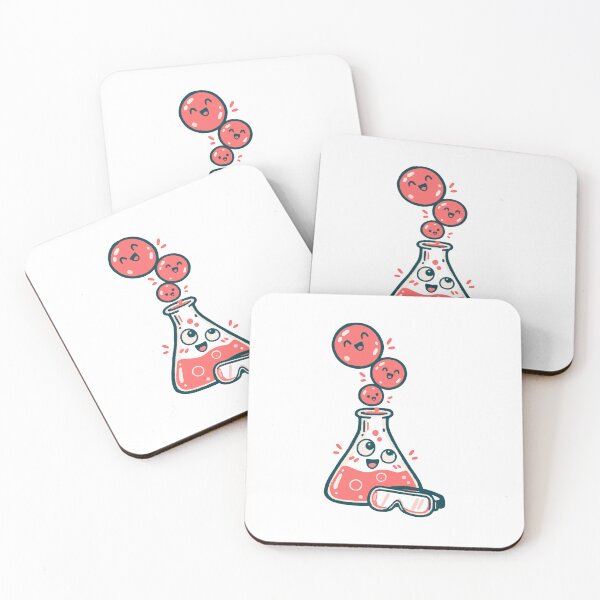 Item preview, Cute Chemistry Flask With Bubble Pompadour Halloween Lab Humor designed and sold by ThreadQuirk.