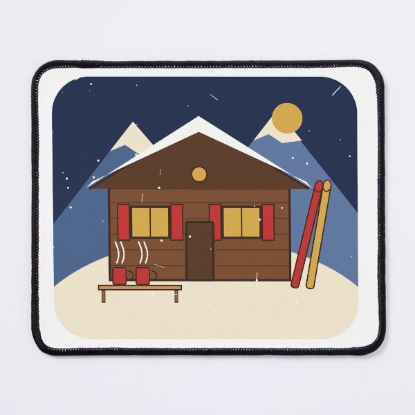 Item preview, Mehr Hütte als Piste designed and sold by Phaedra Jones.