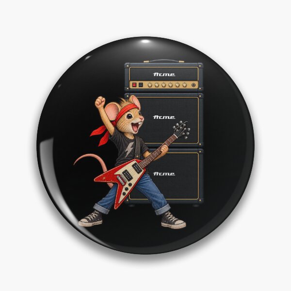 Item preview, Mouse Guitarist W/Double Stack designed and sold by ArtofDissent.