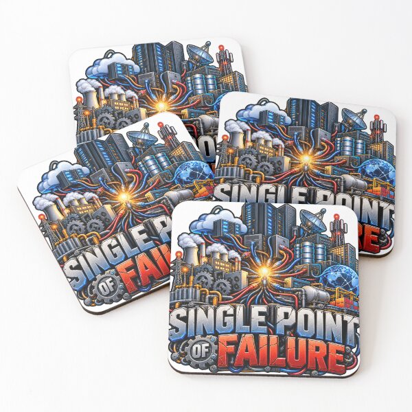 Item preview, Single Point of Failure - Funny Infrastructure Design designed and sold by Ink and Wink.