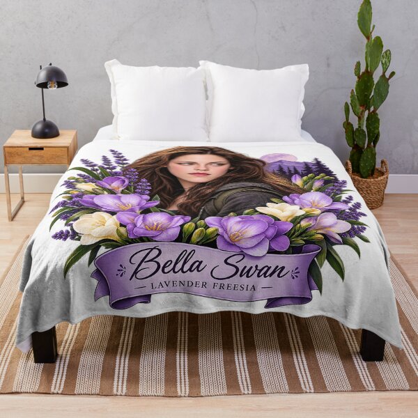 Item preview, BELLA SWAN LAVENDER FREESIA designed and sold by hnsons6.