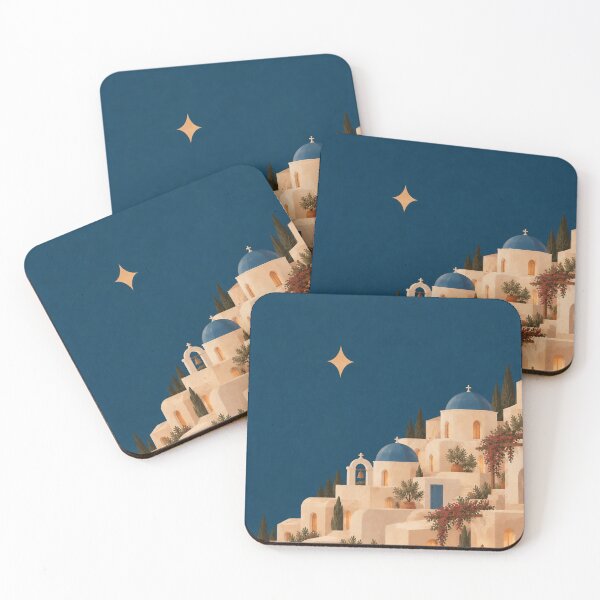 Item preview, Aegean Homecoming | Mediterranean Village Wall Art | SanctuArt Design designed and sold by SanctuArtDesign.
