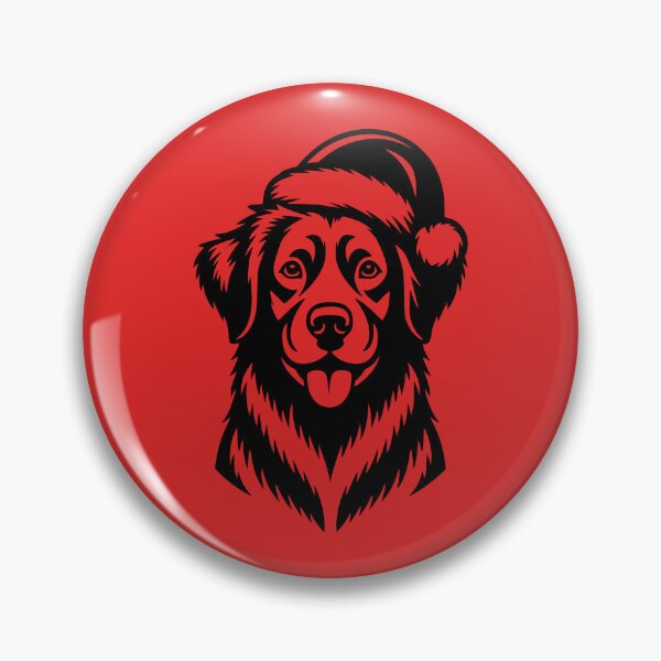 Item preview, Nova Scotia Duck Tolling Retriever Wearing a Santa Hat designed and sold by theartfulaspie.