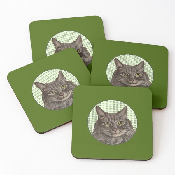 Item preview, Green-Eyed Tiger Kitty designed and sold by shelley momany.