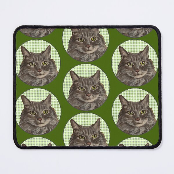 Item preview, Green-Eyed Tiger Kitty designed and sold by shelley momany.