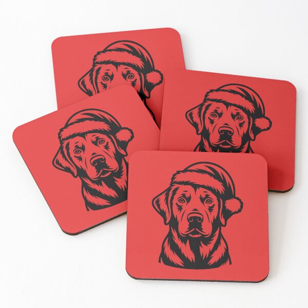 Item preview, Chesapeake Bay Retriever Wearing a Santa Hat designed and sold by theartfulaspie.