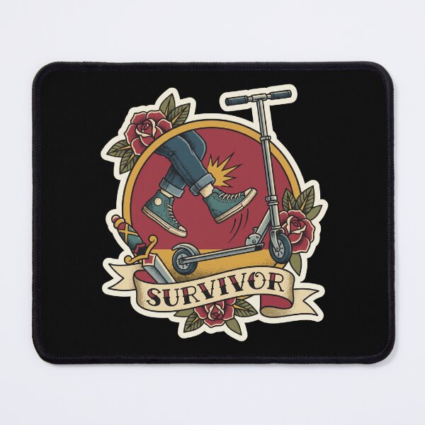 Item preview, Traditional Tattoo Scooter Shin Survivor designed and sold by nvrprooo.