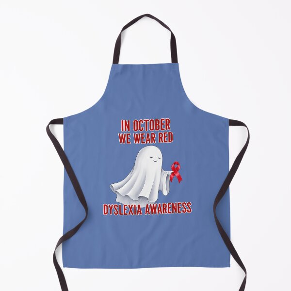 Item preview, In October We Wear Red Dyslexia Awareness designed and sold by Endless7Art.